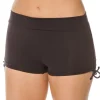 Adjustable Side Boyshort Bikini Bottom