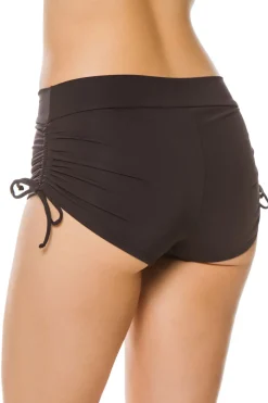 Adjustable Side Boyshort Bikini Bottom