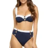 Alexandria Colorblock Bikini Top