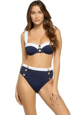 Alexandria Colorblock Bikini Top