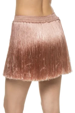 Angelica Fringe Mini Skirt