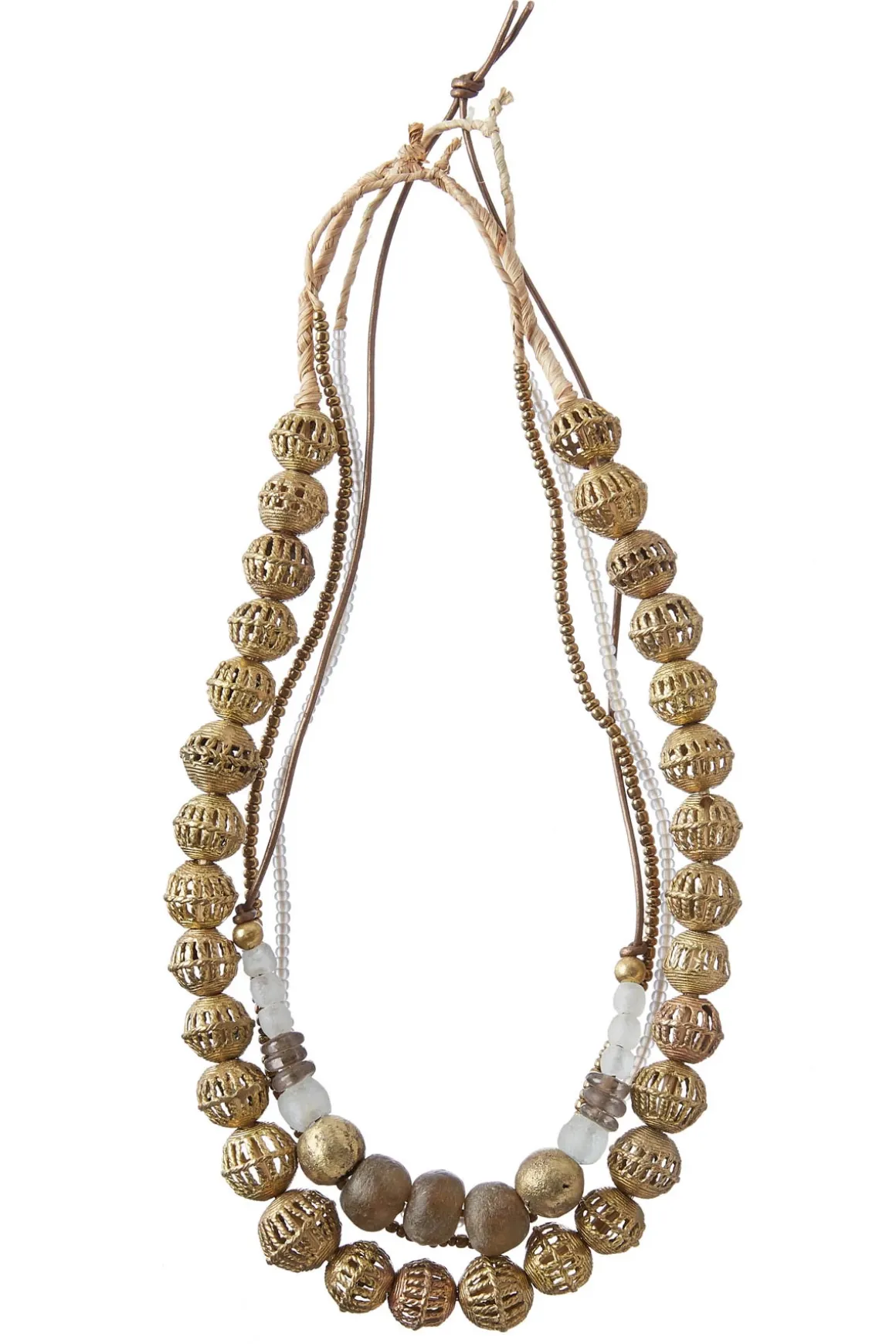 Beaded Layer Necklace Set