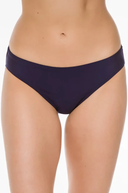 Classic Navy Hipster Bikini Bottom
