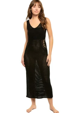 Crochet Midi Dress