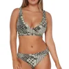 Elsie Underwire Bralette Bikini Top (E-H Cup)