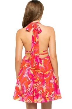 Flying Birds Mini Dress