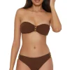 Glimmer Bandeau Bikini Top
