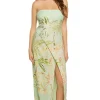 Isle Wrap Midi Dress
