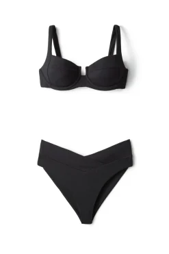 Lido Banded High Waist Bikini Bottom