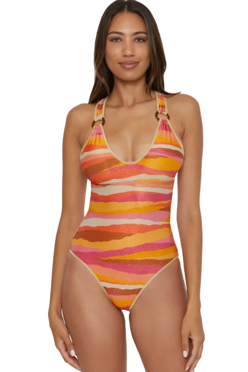 Londyn Plunge One Piece Swimsuit