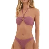 Mesh Bandeau Bikini Top