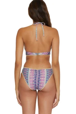 Mira Banded Halter Bikini Top