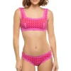 Palm Springs Scallop Bralette Bikini Top