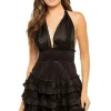 Quintelle Halter Mini Dress
