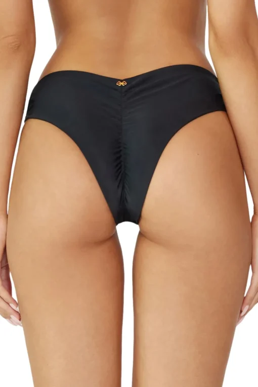 Ruched Brazilian Bikini Bottom