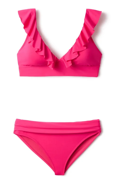 Ruffle Bralette Bikini Top