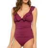 Ruffle Tankini Top