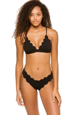 Santa Clara Scallop Bralette Bikini Top