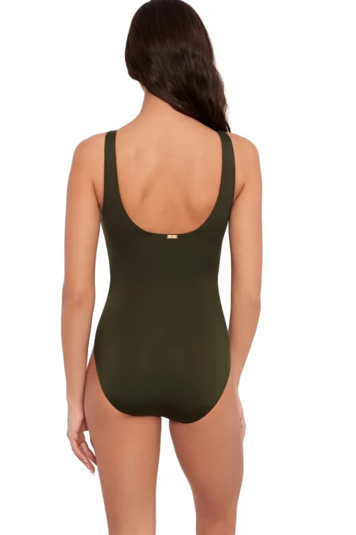 Square Ring One Piece Swimsuit