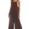 Tie Front Beach Overalls