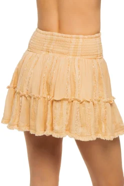 Tonal Textured Skirt