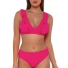 Willa Wireless Bralette Bikini Top (D+ Cup)