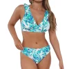 Willa Wireless Bralette Bikini Top (E-H Cup)