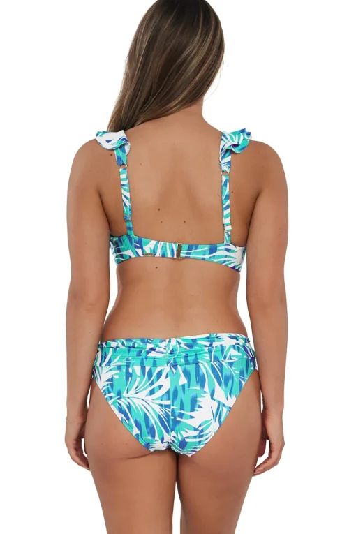 Willa Wireless Bralette Bikini Top (D+ Cup)
