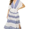 Yani Plunge Midi Dress