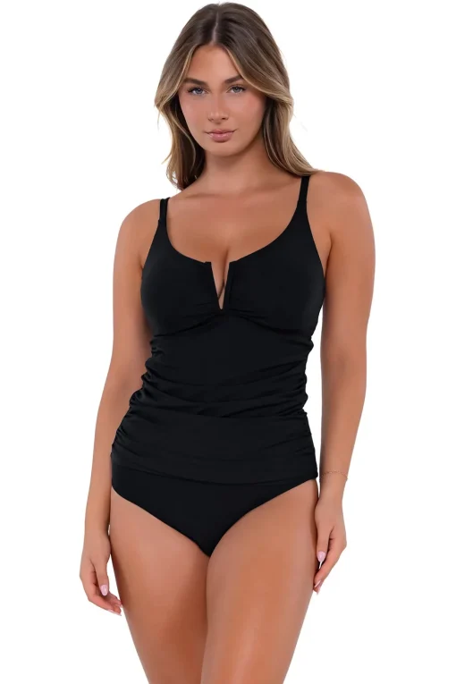 Zuri V-Wire Tankini Top (E-H Cup)
