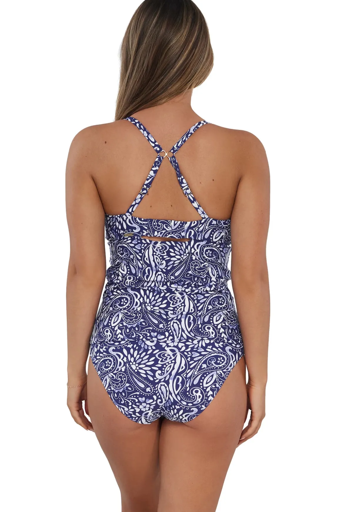 Zuri V-Wire Tankini Top (E-H Cup)