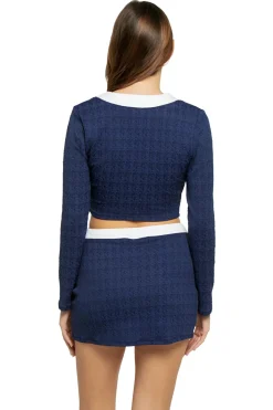 Adaline Colorblock Swim Cardigan