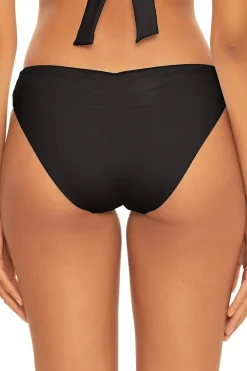 Adela Ruched Hipster Bikini Bottom