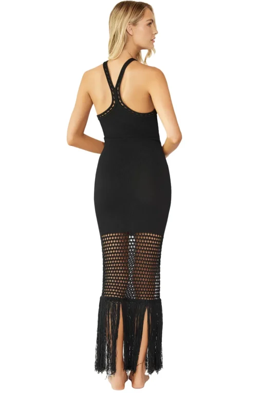 Adrienna Crochet Maxi Dress