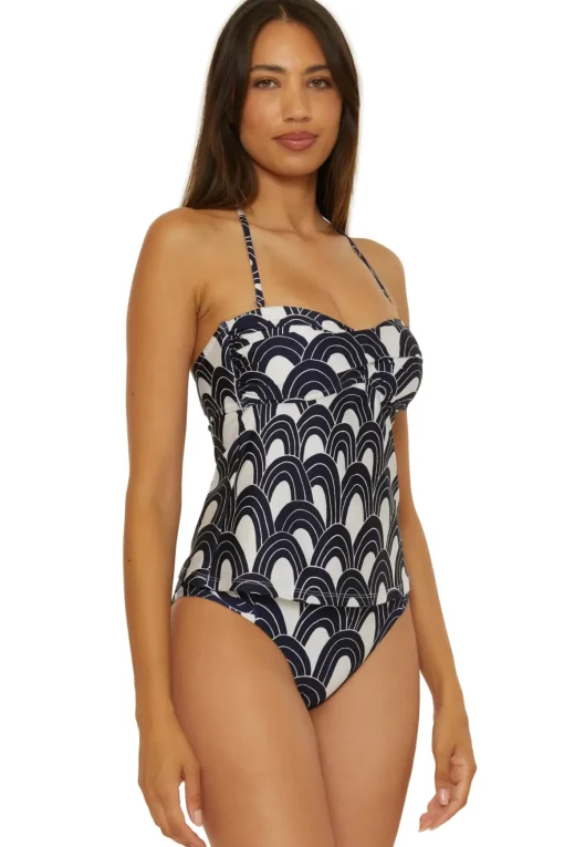 Arches Bandeau Tankini Top
