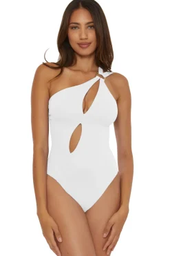 Asymmetrical One Piece Swimsuit