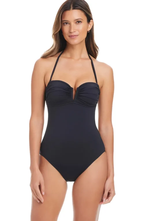 Bandeau Macrame One Piece Swimsuit