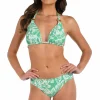 Batiki Balinese Halter Triangle Bikini Top