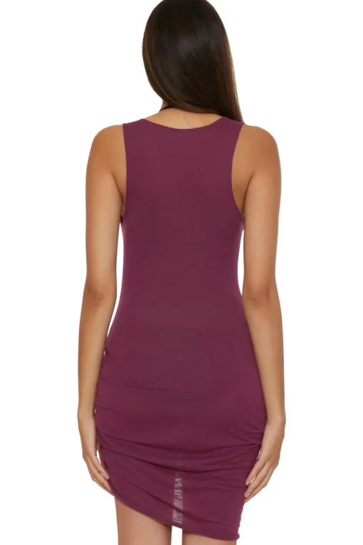Breezy Basics V-Neck Mini Dress