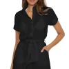 Cabana Button Up Romper