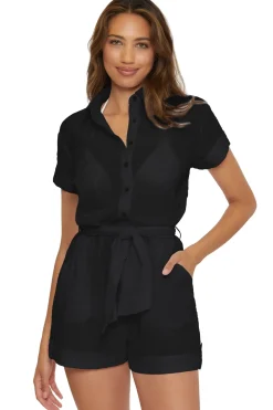 Cabana Button Up Romper