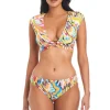 Cap Sleeve Crop Bikini Top