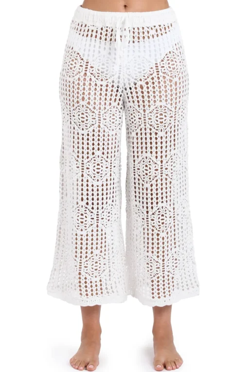 Crochet Cropped Pants