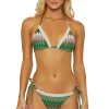 Crochet Lace Triangle Bikini Top
