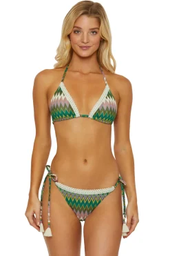 Crochet Lace Triangle Bikini Top
