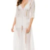 Crochet Long Cover Kimono