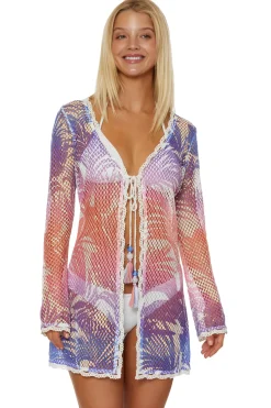 Crochet Short Kimono