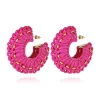 Crocus Hoop Earrings