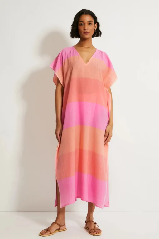 Dalila V-Neck Caftan