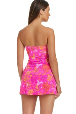 Desert Bloom Bandeau Tankini Top